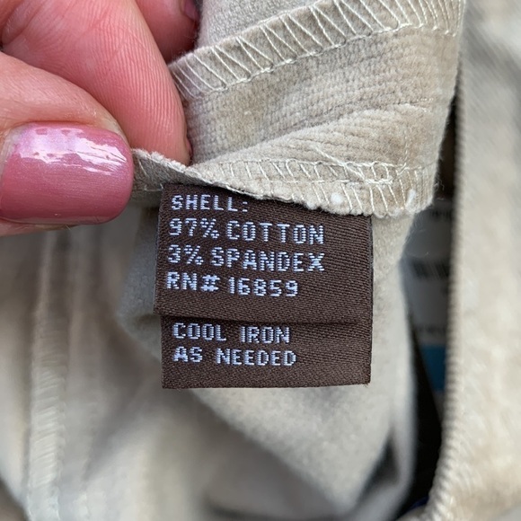 J McLaughlin New Stockbridge Straight Leg Corduroy - Oyster - Picture 15 of 16